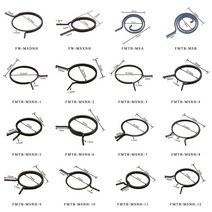 쇽스프링 용수철스프링 압축 스프링 도난 방지 도어 전자 자물쇠 액세서리 스프링 다양한 사양 손잡이 수리, 14 FMTB-MSNH-10