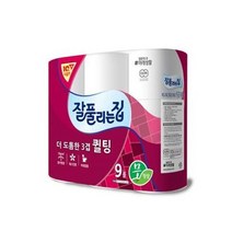 더 도톰한 3겹 퀼팅 9 더도톰해진 무형광 화장지 두루마리 휴지 물에잘녹는 먼지없는 착한 코스트코 친환경, 상세페이지 참조