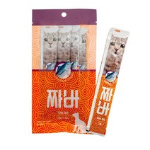 고양이 유산균 참치맛 간식 4p 반려묘 트릿 영양츄르