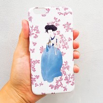 [카드 슬라이드 케이스] 신윤복 미인도 패턴 케이스 명화 케이스, 갤럭시S9, 선택옵션