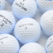 빅야드 화이트 A 등급 10알 golfball골프공로스트볼