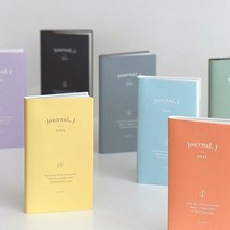 아트박스/천유 2023 저널J 다이어리 먼슬리 슬림 플래너 스케줄러, 05 페일 블루