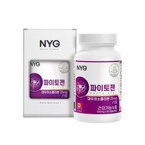 식약처인증 대두이소플라본 파이토케미컬 뼈건강에도움 여성건강기능식품 뉴일리 파이토젠60캡슐, 180캡슐, 3개