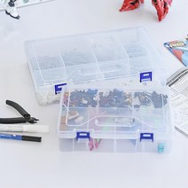 방과후 로봇교실 재료정리용 레고 칸막이 수납상자 2개 개인책상정리 오피스용품 병원