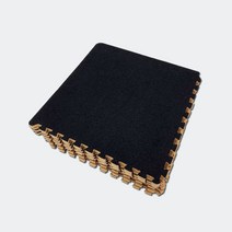 손할매 EVA 카페트 퍼즐매트9P(10mm) 잔디퍼즐매트 잔디매트 베란다매트 조립매트, 카페트블랙9P