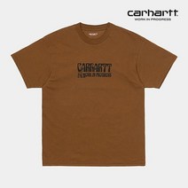 기타 칼하트WIP S/S Removals T-Shirt (Tawny / Black)