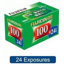 [iso100필름] 후지컬러 후지 컬러 필름 ISO100 24매, 1개, 필름카메라필름24매