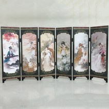 파티션분할 간살문 알파룸 이미지월 칸살 매직 경량 원룸 공간분리 침대 드레스룸 현관 나무장식 벽 분배기, 06 5 women