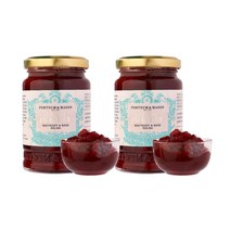 Fortnumandmason 포트넘앤메이슨 플래티넘 쥬빌리 비트루트 로즈 렐리쉬 장미잼 227g 2병, 2개