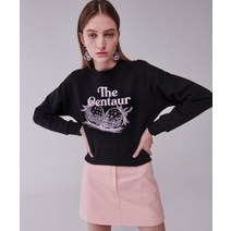 STRAWBERRY CROPPED SWEATSHIRT_BLACK