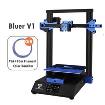 TWOTREES 3D 프린터 BLUER V2 음소거 드라이브 TMC2208 이력서 전원 공급 장치 인쇄 마스크 BMG 압출기 키트 XY 텐셔너 유리 PRUSA I3, 체코|Bluer V1|EU