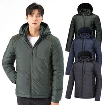 콜핑 1964JK702M 나일론 방풍 보온 구스다운 남자 겨울 경량 패딩 점퍼 자켓