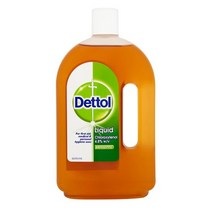 Dettol 데톨 멸균 살균제 리퀴드 Antiseptic Disinfectant Liquid 750ml, 1팩