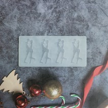우체통 우편함 포스트박스 실리콘 에폭시 커플 모양 초콜릿 몰드 케이크 과자 장식 베이킹 검 페이스트 설, 01 transparent