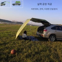 패스트캠프 원터치텐트 메가스위트 원터치텐트 차박텐트, 440*200cm, 블랙