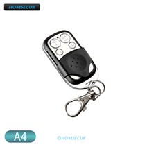 리모콘 스마트키 433mhz 홈 보안 경보 시스템용 homsecur 433mhz rf 원격 제어 keyfob a4, 없음