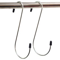 S자걸이 에스자 대형 모양 고리 훅행거 걸이 후크