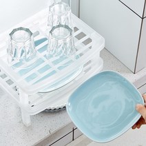 거치대 주방컵 트레이 주방 접시 걸이 깔끔 정리대 리트레이 그릇정 그릇