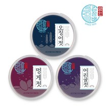 굴다리식품 김정배 명인젓갈 오멍어 3종세트 오징어젓 250g   멍게젓 250g   어리굴젓 250g, 1개