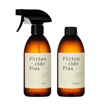 피톤치드플러스 편백수 피톤치드 스프레이 리필액 세트 500ml+500ml, 500ml 스프레이+500ml 리필