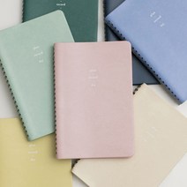 [바이풀디자인] 생각보관함 데일리 매니저 v.4/ 만년형 생활방수 스프링제본, 스트로베리밀크