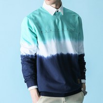 블루포스 남녀공용 벨로가타이다잉 맨투맨 커플 긴팔티셔츠 단체복