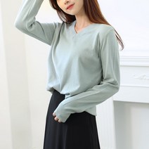 (크로스컴퍼니) 1+1 웬디 V니트 캐시소재의 러블리한 무드~