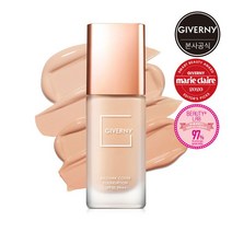 지베르니 [지베르니] 밀착 커버 파운데이션 30ml (+밀착파데 5ml+샤쉐2매), 선택완료, 21호 라이트 베이지