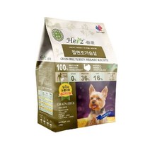 허즈사료 칠면조가슴살 레시피 908g, 3개