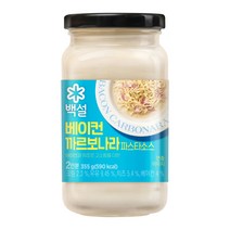 백설 베이컨까르보나라파스타소스 355G x2, 2개
