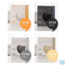 KF94 맘편히 새부리형 베이지 마스크 100매 초등학생 성인 특대형, 그레이 대형(L) 100매