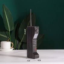 90년대핸드폰 장식 클래식 모형 빈티지 전화기, 03.블랙