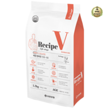 라이브잇 유한양행 Recipe V 강아지 연령별 맞춤식사료, 11개, 1.2kg, 퍼피