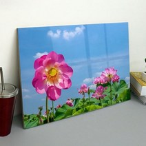 기타 바보사랑[꾸밈]아크릴액자_복이만개한연꽃