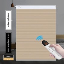 친환경 우드 폼 블라인드 전동 벌집 일광 및 암막 부직포 전기 셀룰러 음영 맞춤 크기 신제품