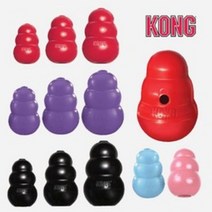 콩 (KONG) 모음 클래식 익스트림 시니어 퍼피 워블러 사료 장난감 설채현 세나개 콩토이 미니 소 중 대, 1개