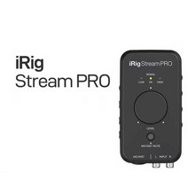 iRig Stream Pro 아이릭 스트림 프로 라이브 스트리밍, 단일옵션