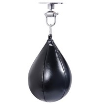사람형샌드백 가정용샌드백 권투 훈련 swivel + speed ball 피트니스 배 스피드 볼 세트 리플렉스 mma 펀칭 스피드 스피드 볼 액세서리, 검은 공 회전