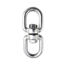 스텐 슈벨 더블 회전 스냅 후크 꼬임방지 4/5/6/8/10mm