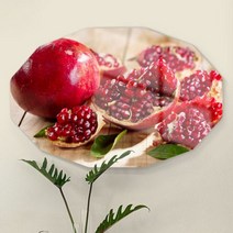 da061-폼아크릴액자58CmX38Cm12각형_풍수풍요의석류, 1.풍수