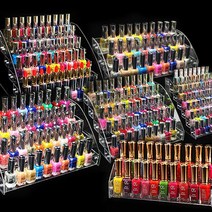 비오엠 인터내셔널 네일진열장 2단 매니큐어정리함 아크릴진열장 매니큐어진열대 7단 -, 1개, 선택22 매니큐어 정리함 6단