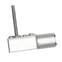 shangren 가역 높은 토크 터보 웜 6V 기어드 모터 DC 모터 자동 잠금, 150RPM, 실버