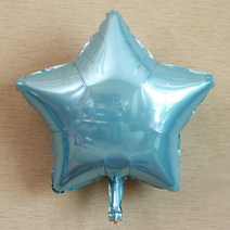 [지호] 대형 날씨 은박풍선 / 햇님풍선/무지개풍선/구름풍선/별풍선/달풍선, 대형 별풍선 18인치_블루