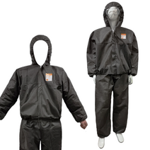 애니세이프 일회용작업복 부직포 투피스작업복 회색 방역복 방진복 보호복 분진복, SBW투피스작업복(회색)-특대형