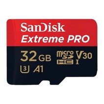 SanDisk Extreme Pro 플래시 128GB 카드 마이크로 SD SDXC UHS-I 400GB 256GB 64GB U3 V30 TF 메모리 어댑터 DJI, 07 32GB U3 4K