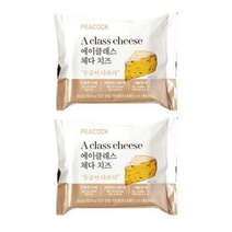 피코크 에이클래스 체다 치즈 210g(30g x 7) x 2개, 420g