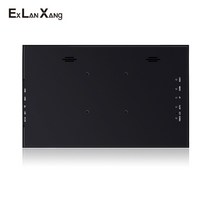 보조모니터 LCD 화면 14 인치 1920x1080 IPS FHD USB 입력 얇은 용 디스플레이 모니터, 01 Black_01 영국 플러그