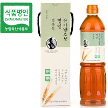 강명인청 명인 유기쌀조청 1.2kg/식품명인 강봉석/유기농쌀 조청 올리고당 명절선물세트, 1개, 1.2kg
