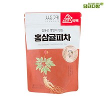 쌍계명차 청춘소나타 홍삼귤피차 파우치 20티백/쌍계/쌍계명차/홍삼귤피차파우치/삼각티백/홍삼차/우려먹기좋은차/몸에 좋은 차/귤피차, 쌍계명차 김동곤명인 홍삼귤피차 파우치 20티백