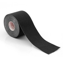 무릎보호대 운동선수보호대 5cmx5m kinesiology tape for face v 라인 넥 리프팅 링클 리무버 스티커 탄력 있는 페이셜 스킨 케어 뷰티 툴, 검은색